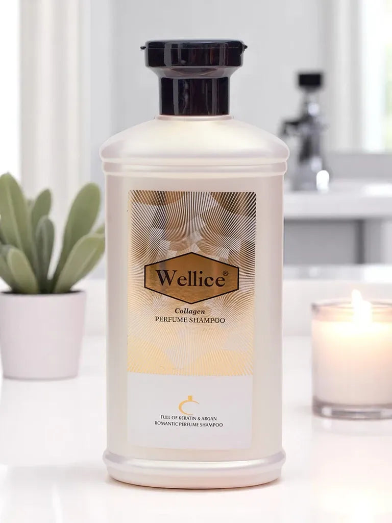 Wellice Collagen Perfume Shampoo – Smooth & Shiny - Product Image 3