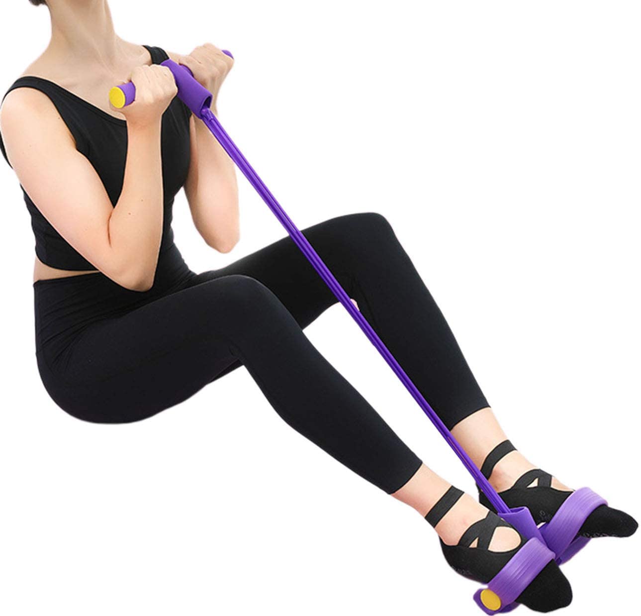 Foot Pedal Resistance Band Tummy Trimmer - Product Image 2