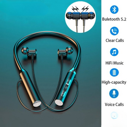 Universal Wireless Bluetooth Neckband – Long Battery - Product Image 2