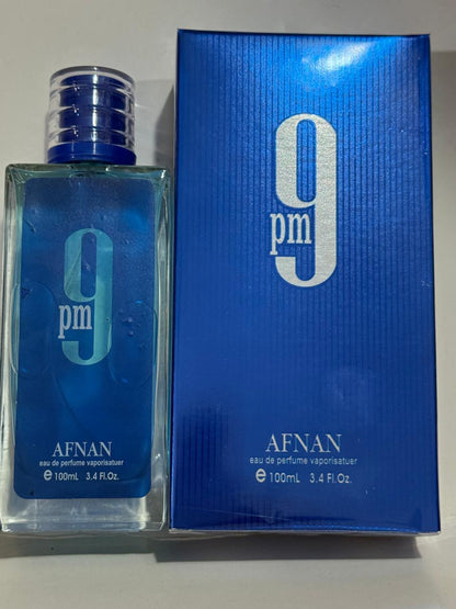 Afnan 9PM Perfume 100ml – Unisex EDP Blue - Product Image 5