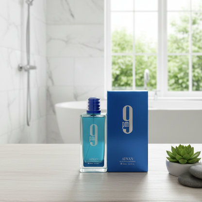 Afnan 9PM Perfume 100ml – Unisex EDP Blue - Product Image 4