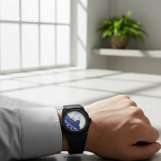 Black Aura Watch – Elegant & Durable Design - Product Image 1