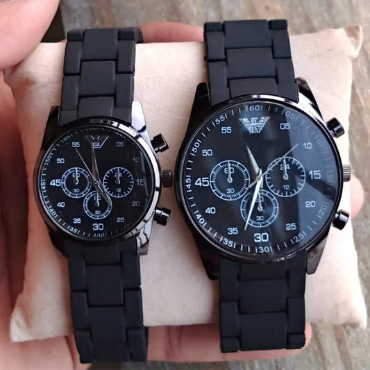Elegant Couple Watch Set – Matching 2Pc Gift - Product Image 1