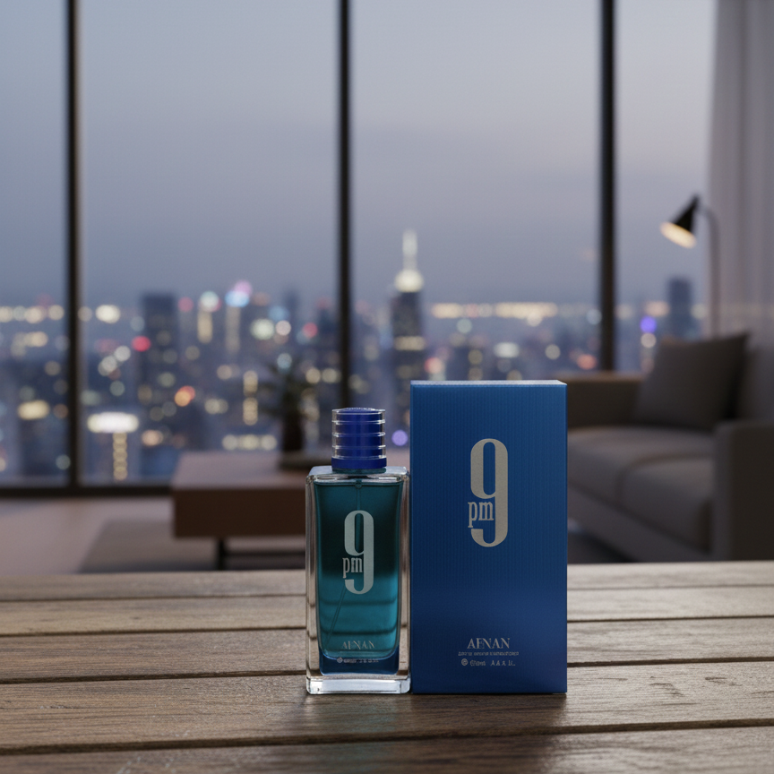 Afnan 9PM Perfume 100ml – Unisex EDP Blue - Product Image 3