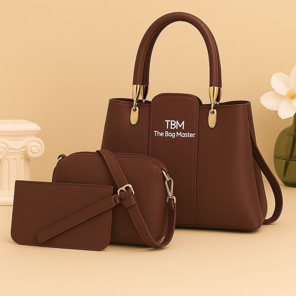3-Piece Ladies Handbag Set – Elegant & Premium - Product Image 5