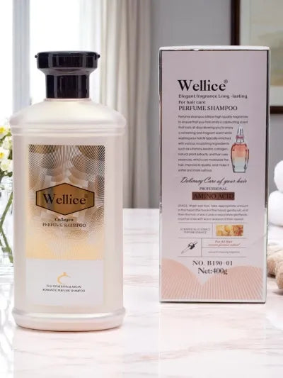 Wellice Collagen Perfume Shampoo – Smooth & Shiny - Product Image 2