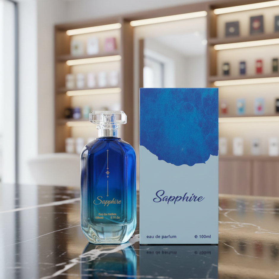 Sapphire Perfume 100ml – Elegant Long-Lasting - Product Image 2