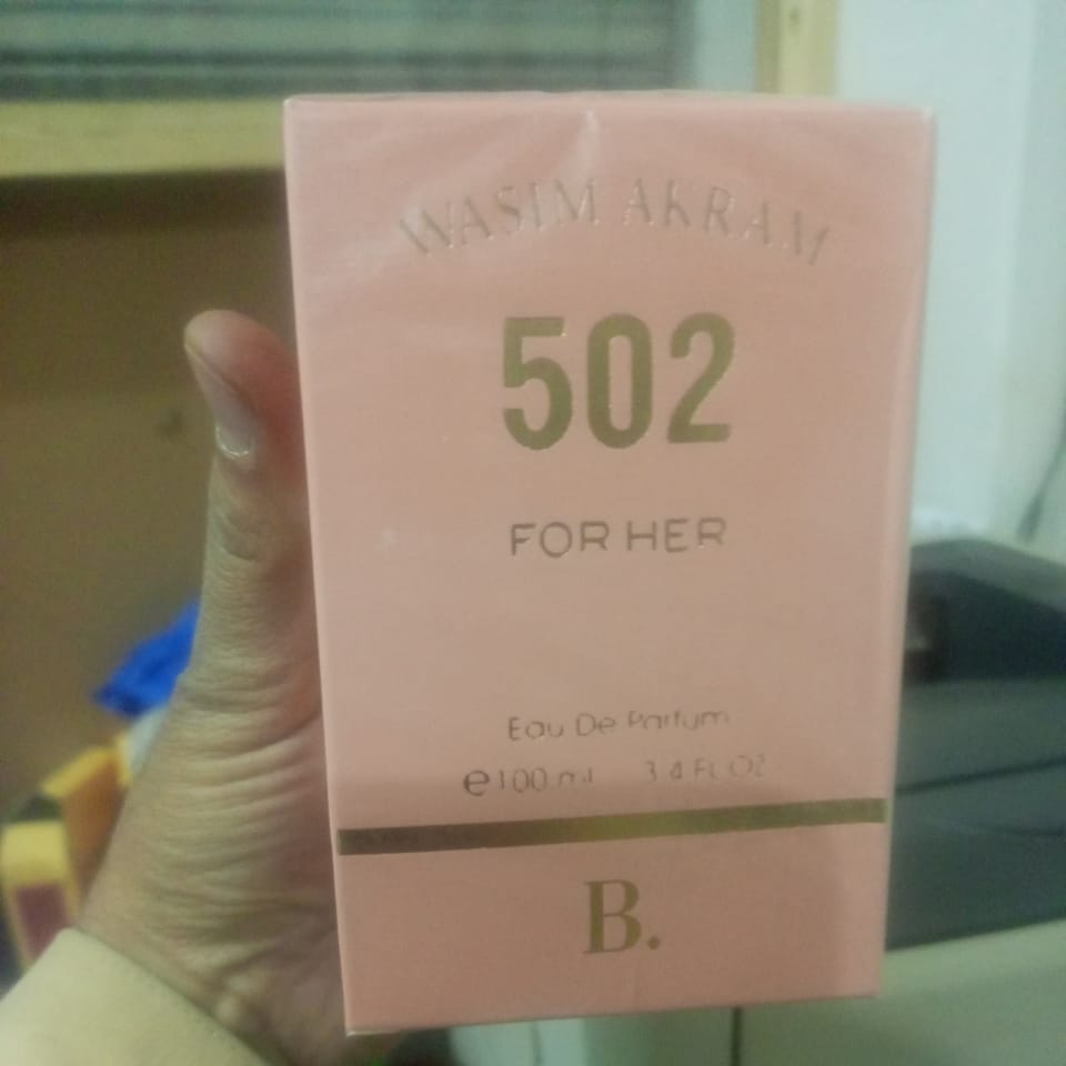 B.502 Wasim Akram Perfume for Her 100ml - Product Image 4