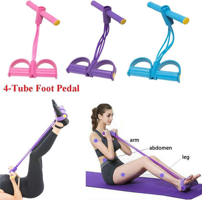 Foot Pedal Resistance Band Tummy Trimmer - Product Image 1