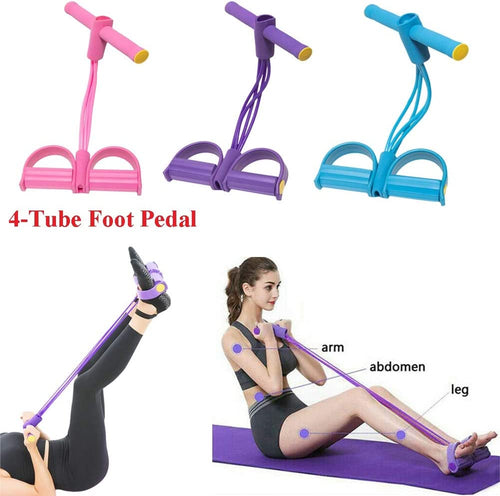 Foot Pedal Resistance Band Tummy Trimmer - Product Image 1