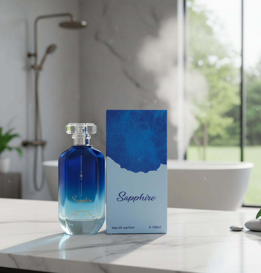 Sapphire Perfume 100ml – Elegant Long-Lasting - Product Image 4