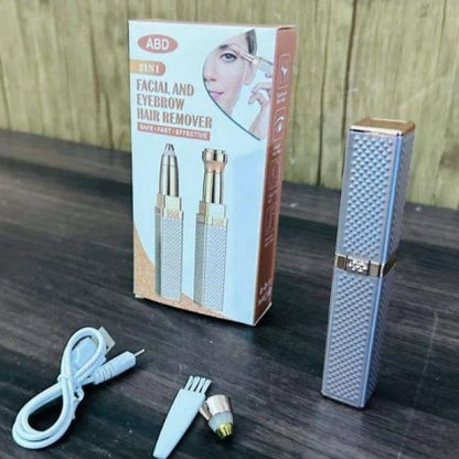 2-in-1 Facial Hair Remover & Eyebrow Trimmer – luxury product photo 3, NORE store