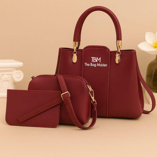 3-Piece Ladies Handbag Set – Elegant & Premium - Product Image 1