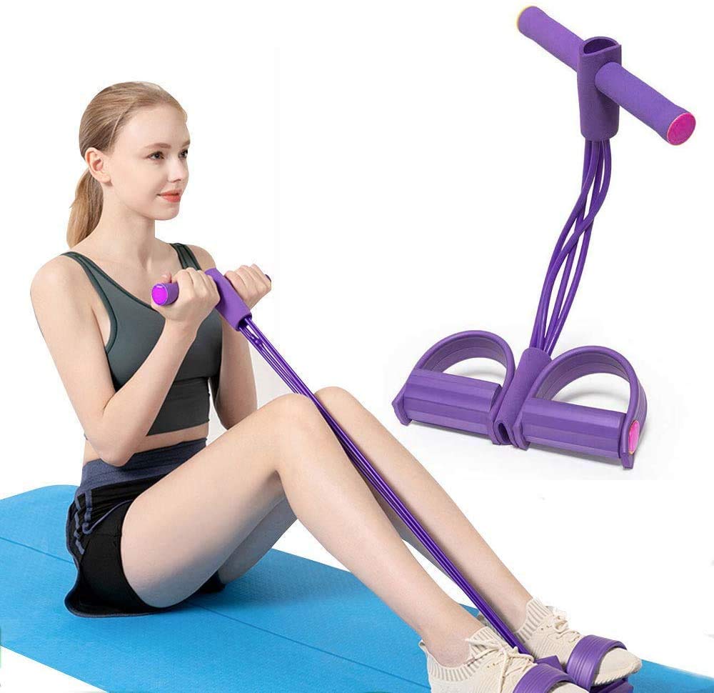 Foot Pedal Resistance Band Tummy Trimmer - Product Image 3