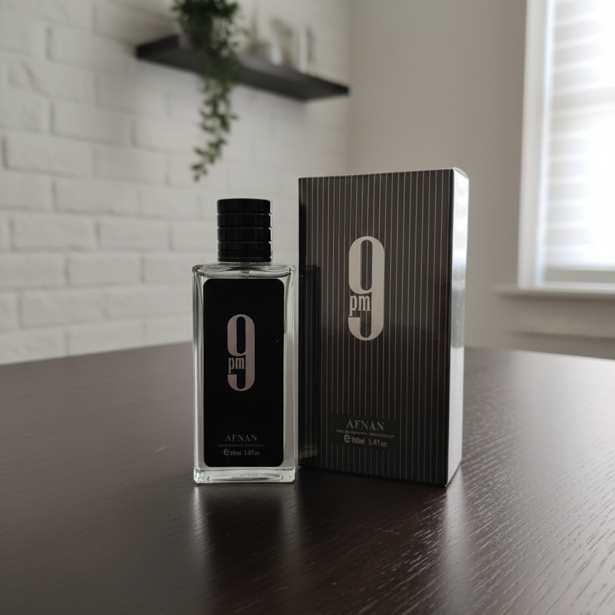 Afnan 9PM Perfume 100ml – Unisex EDP Black - Product Image 3