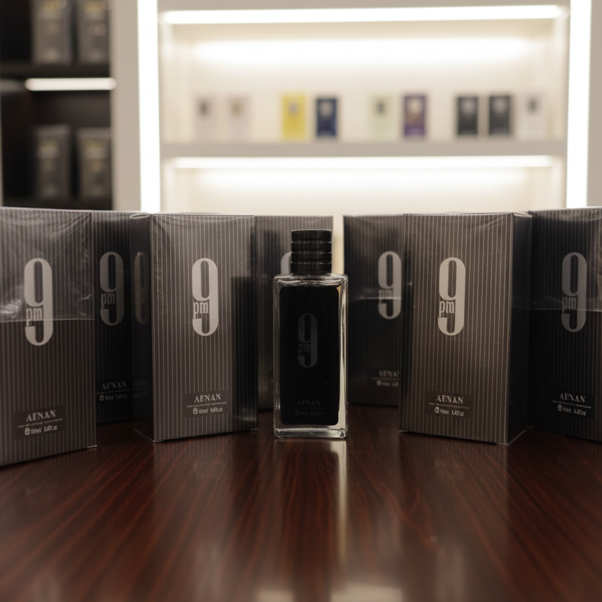 Afnan 9PM Perfume 100ml – Unisex EDP Black - Product Image 5