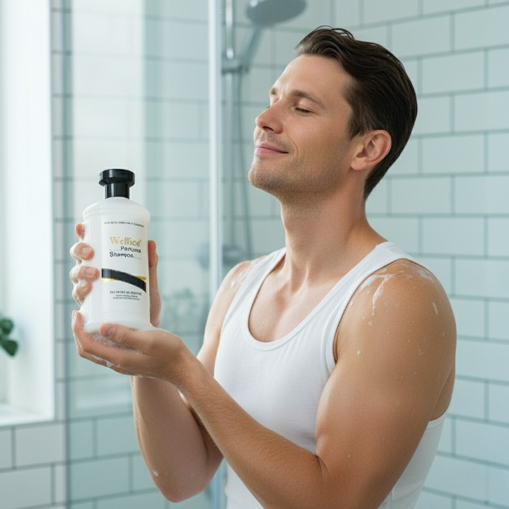 Wellice Romantic Perfume Shampoo 400ml – Soft Shine - Product Image 2