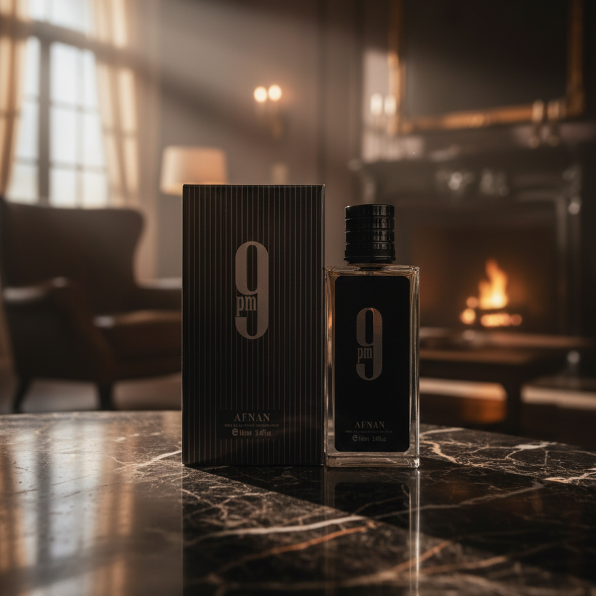 Afnan 9PM Perfume 100ml – Unisex EDP Black - Product Image 1